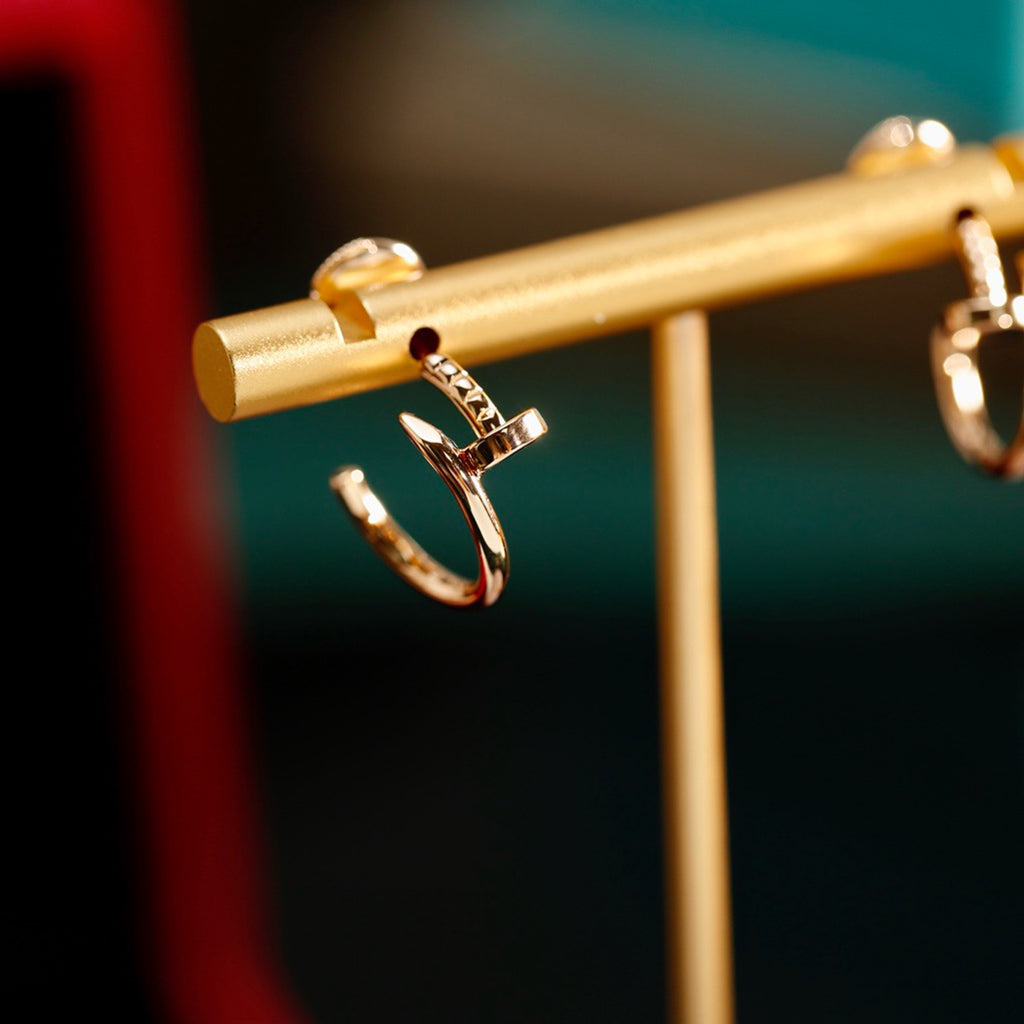 [Cadisa] JUSTE NO DIAMOND SMALL EARRINGS