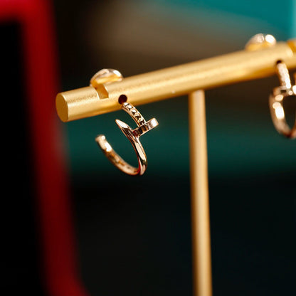 [Cadisa] JUSTE NO DIAMOND SMALL EARRINGS
