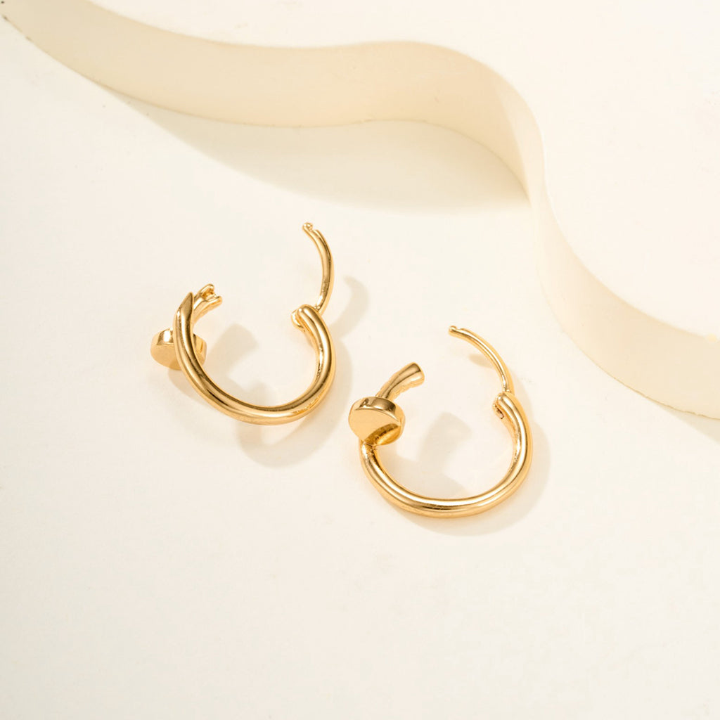 [Cadisa] JUSTE NO DIAMOND MINI EARRINGS