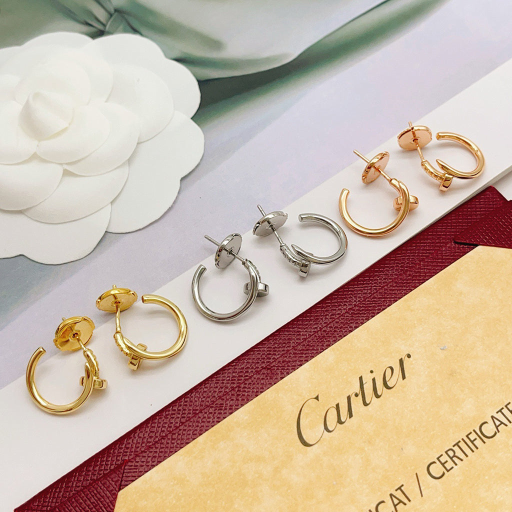 [Cadisa] JUSTE NO DIAMOND MINI EARRINGS