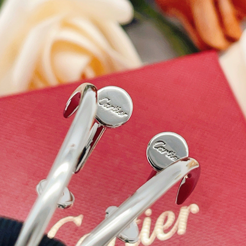 [Cadisa] JUSTE NO DIAMOND LARGE EARRINGS