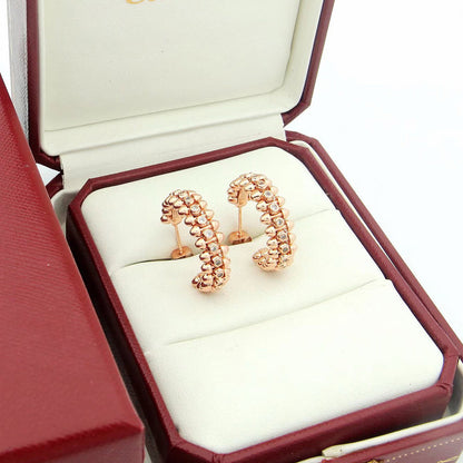[Cadisa] CLASH FULL DIAMOND MEDIUM EARRINGS