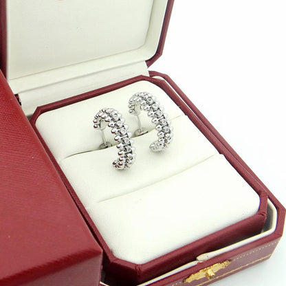 [Cadisa] CLASH FULL DIAMOND MEDIUM EARRINGS