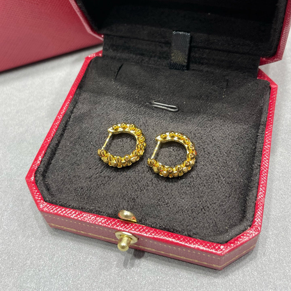 [Cadisa] CLASH MINI HOOP EARRINGS