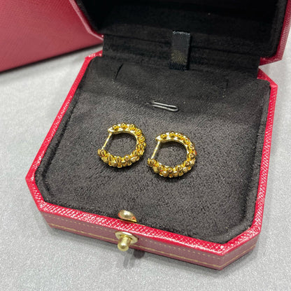 [Cadisa] CLASH MINI HOOP EARRINGS
