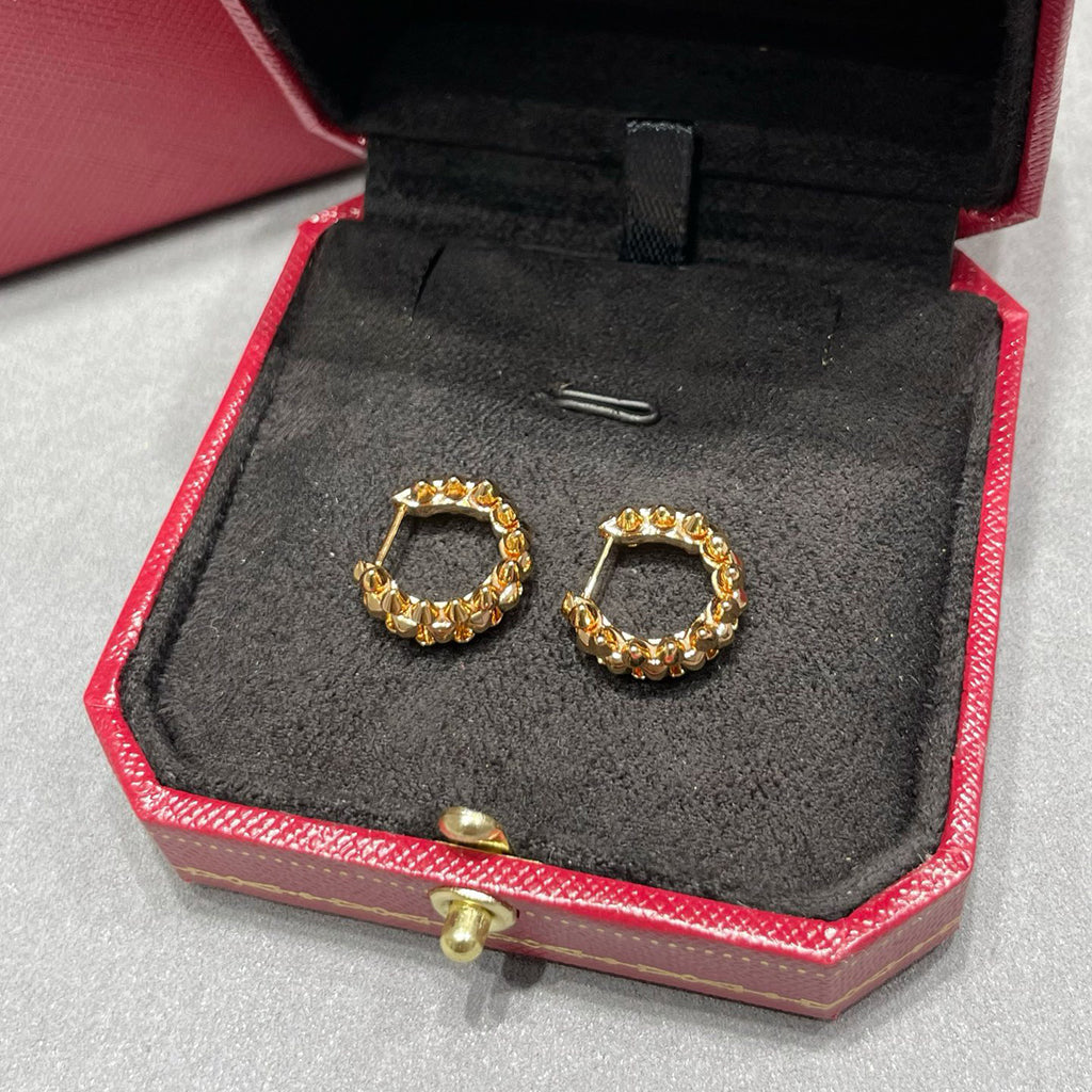 [Cadisa] CLASH MINI HOOP EARRINGS