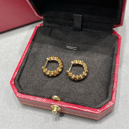 [Cadisa] CLASH MINI HOOP EARRINGS