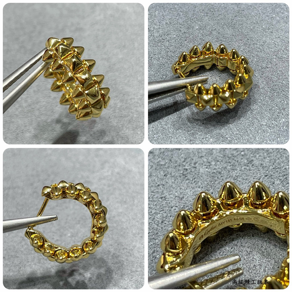 [Cadisa] CLASH MINI HOOP EARRINGS