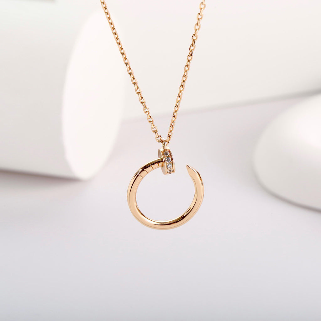 [Cadisa] JUSTE NECKLACE FULL DIAMOND