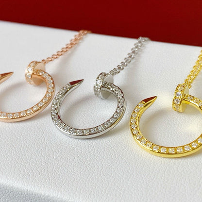[Cadisa] JUSTE NECKLACE FULL DIAMOND