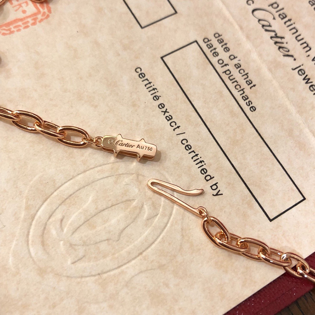 [Cadisa] JUSTE NECKLACE FULL DIAMONDS