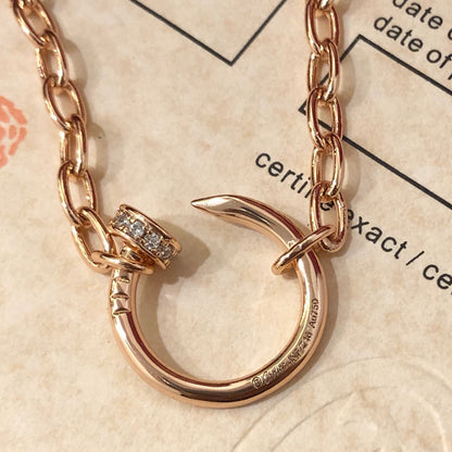 [Cadisa] JUSTE NECKLACE FULL DIAMONDS