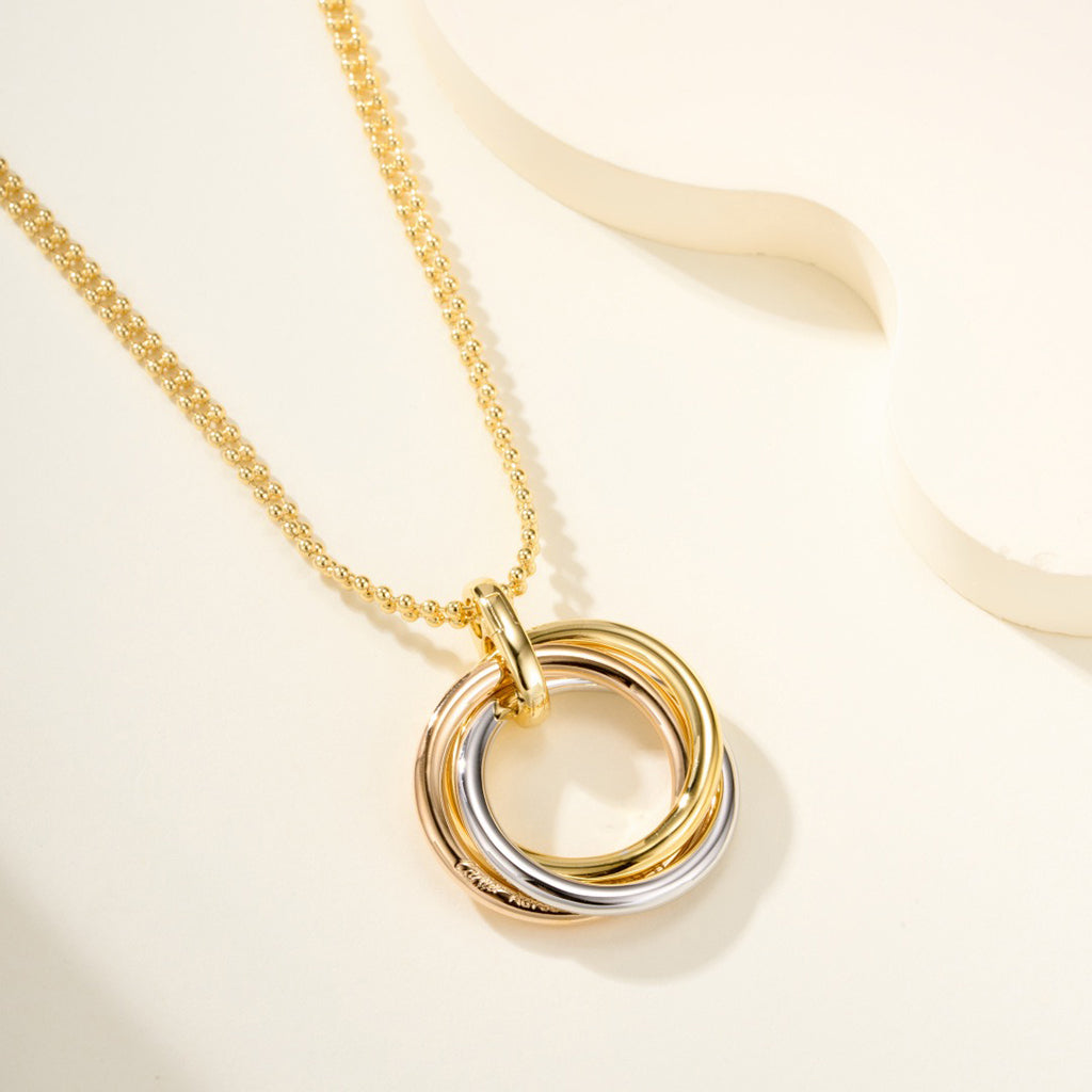 [Cadisa] TRINITY LARGE NECKLACE