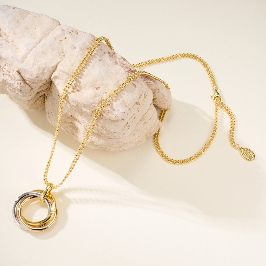 [Cadisa] TRINITY LARGE NECKLACE