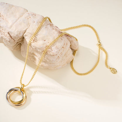 [Cadisa] TRINITY LARGE NECKLACE