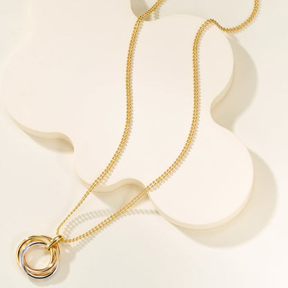 [Cadisa] TRINITY LARGE NECKLACE