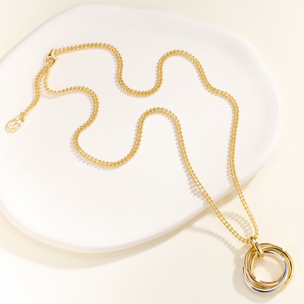 [Cadisa] TRINITY LARGE NECKLACE