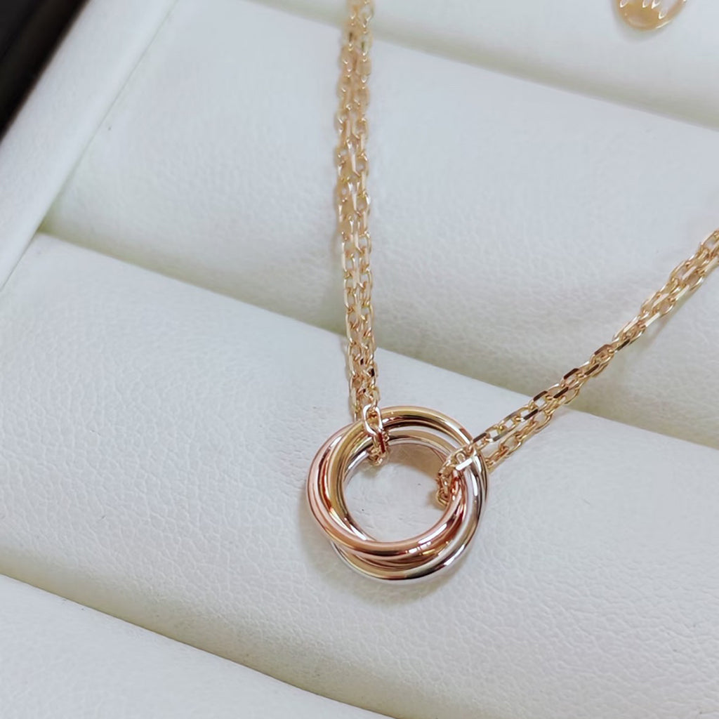 [Cadisa] TRINITY MINI NECKLACE