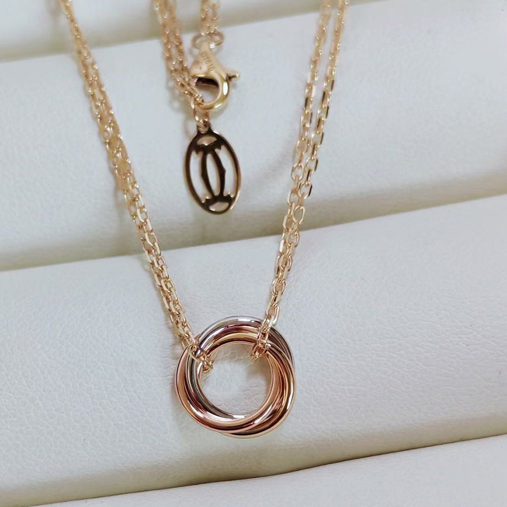 [Cadisa] TRINITY MINI NECKLACE