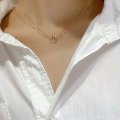 [Cadisa] TRINITY MINI NECKLACE