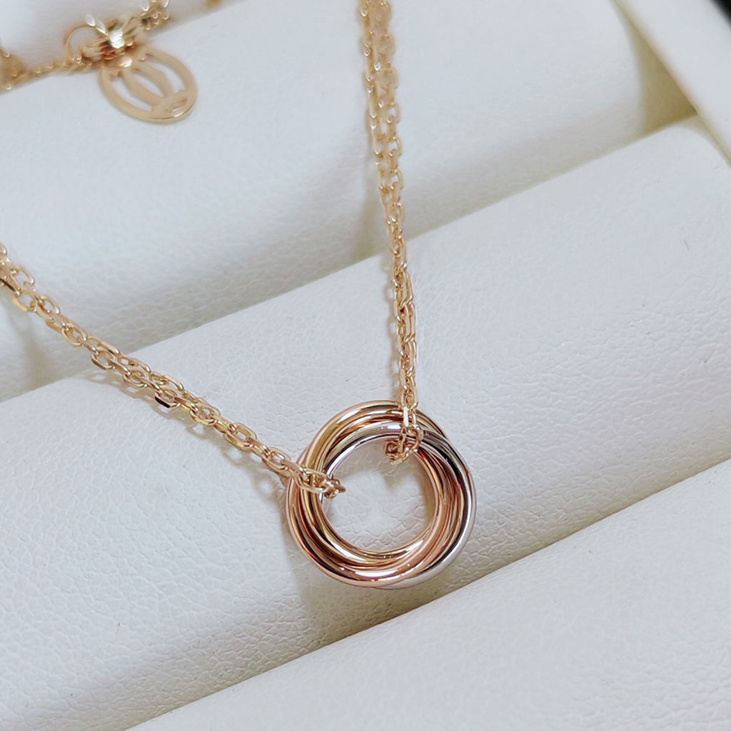 [Cadisa] TRINITY MINI NECKLACE