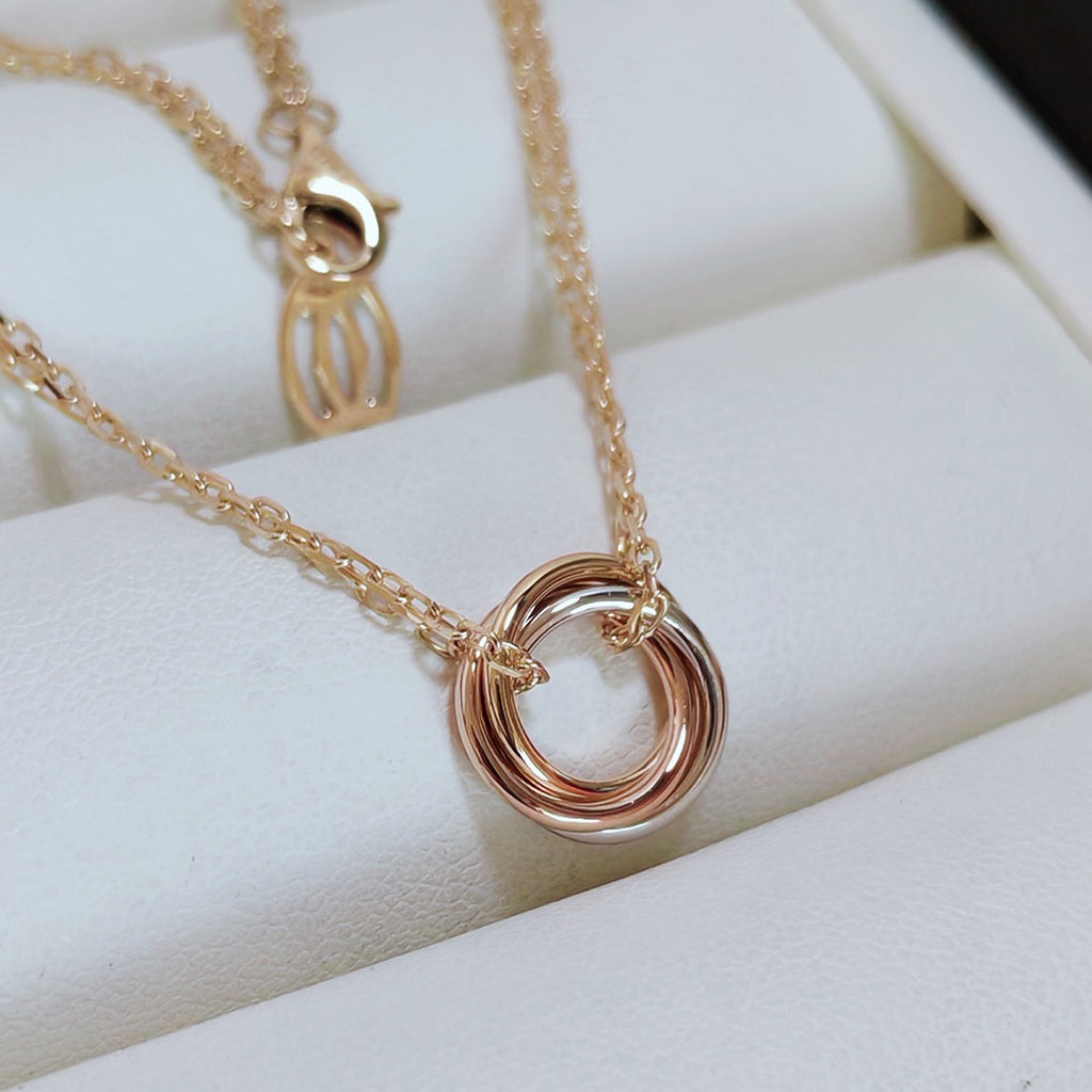 [Cadisa] TRINITY MINI NECKLACE