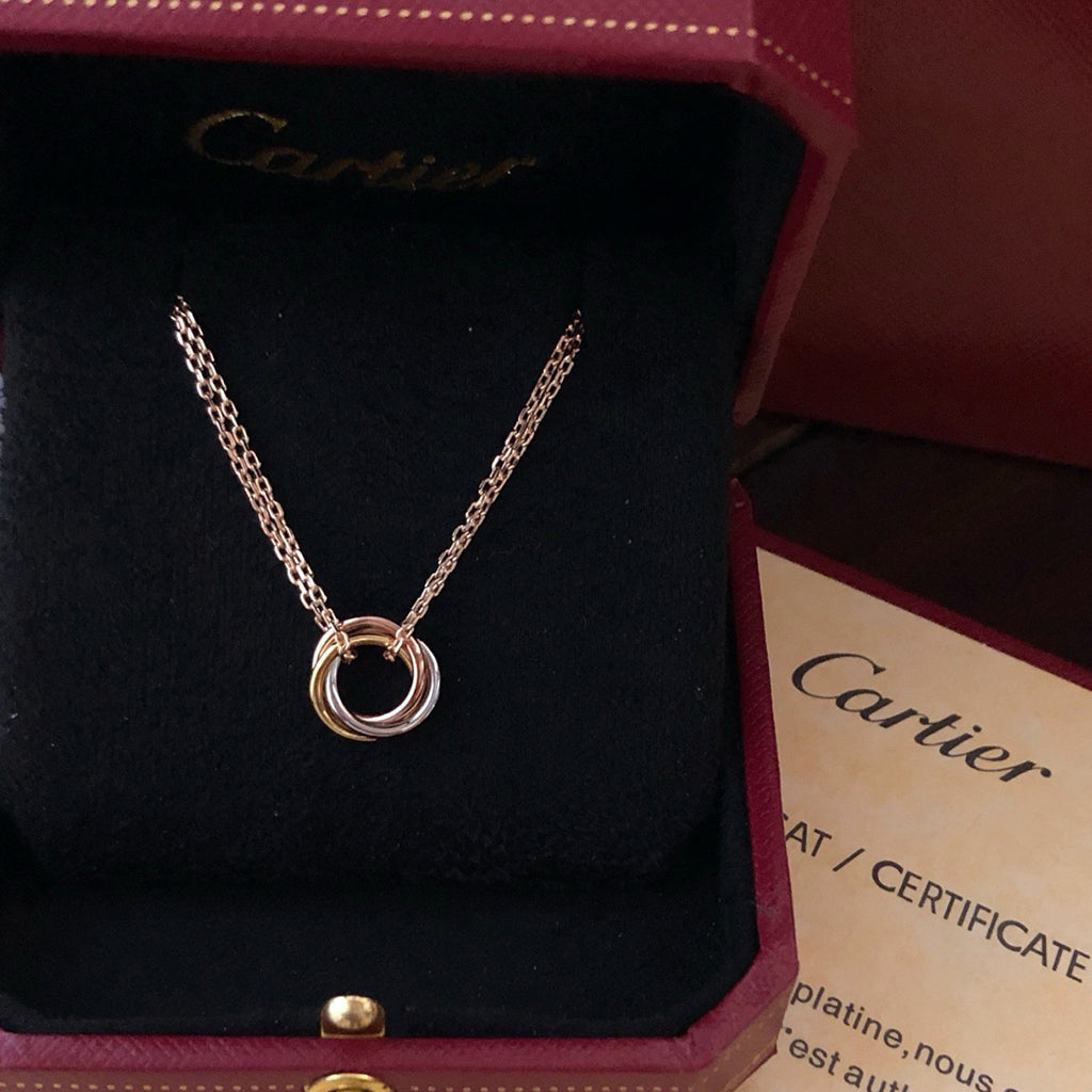 [Cadisa] TRINITY MINI NECKLACE