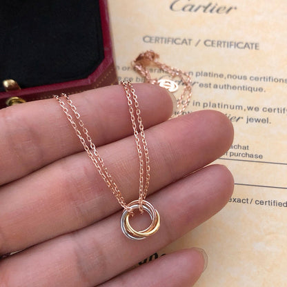 [Cadisa] TRINITY MINI NECKLACE