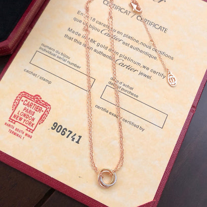 [Cadisa] TRINITY MINI NECKLACE