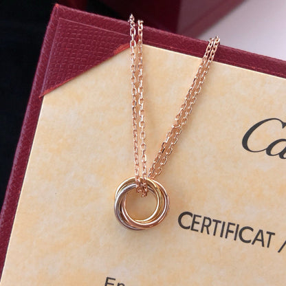 [Cadisa] TRINITY MINI NECKLACE