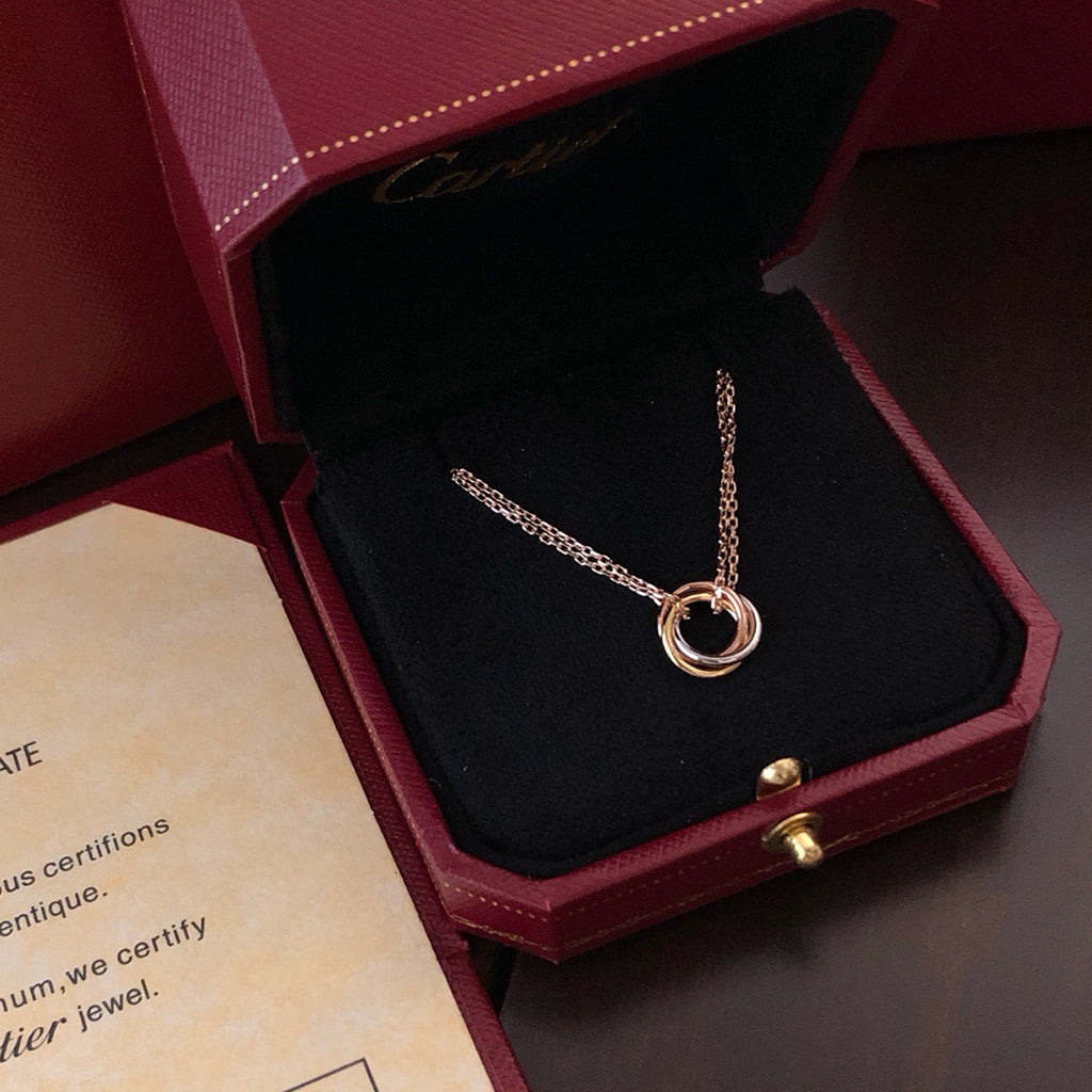 [Cadisa] TRINITY MINI NECKLACE
