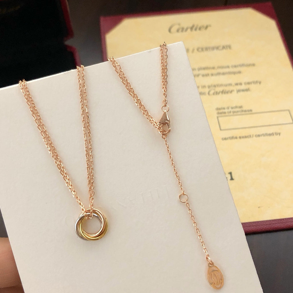 [Cadisa] TRINITY MINI NECKLACE