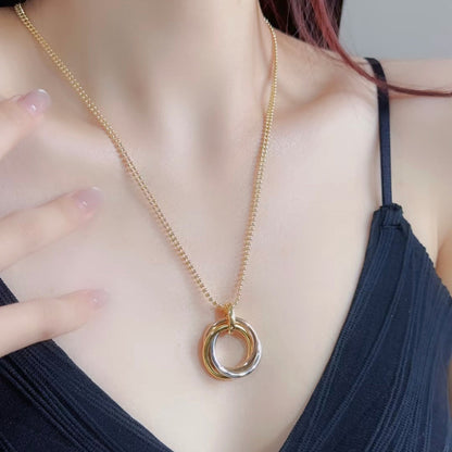 [Cadisa] TRINITY LARGE NECKLACE