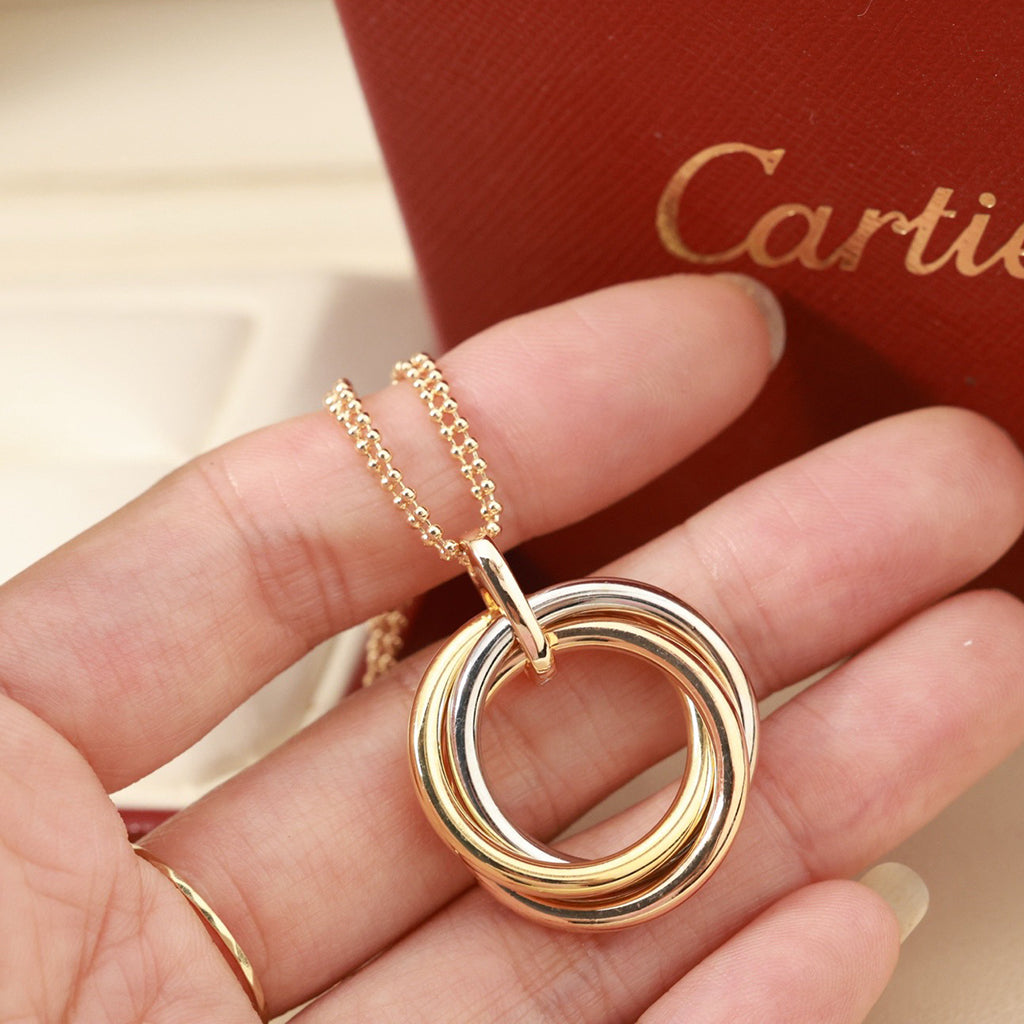 [Cadisa] TRINITY LARGE NECKLACE