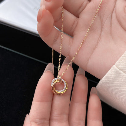 [Cadisa] TRINITY SMALL NECKLACE