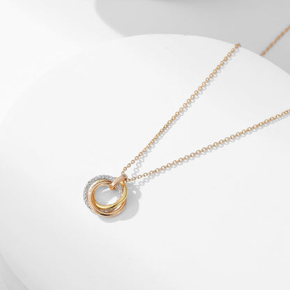 [Cadisa] TRINITY SMALL NECKLACE