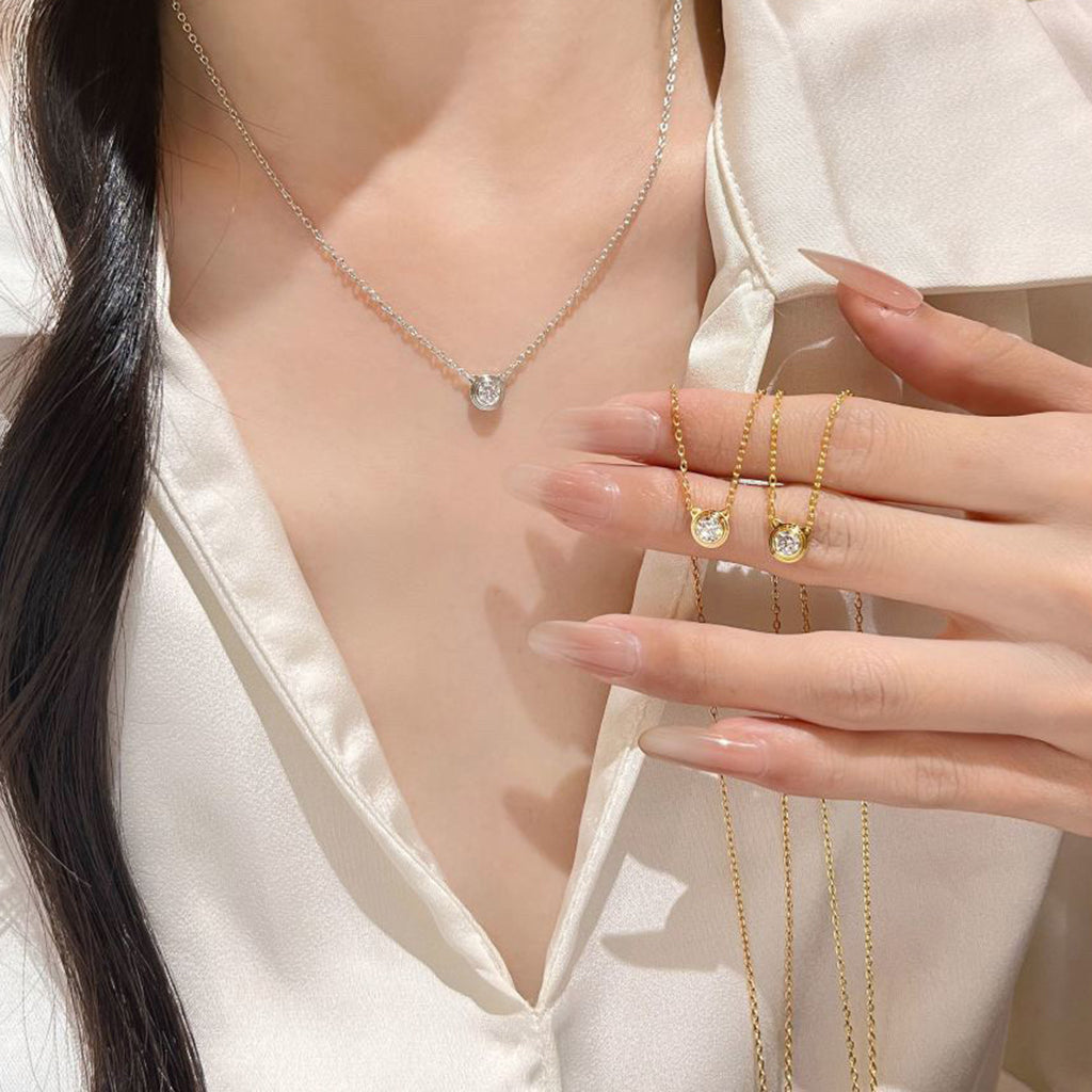 [Cadisa] DAMOUR DIAMOND NECKLACE