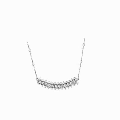 [Cadisa] CLASH  SMALL FULL DIAMOND NECKLACE