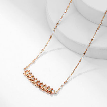 [Cadisa] CLASH  MEDIUM DIAMOND NECKLACE