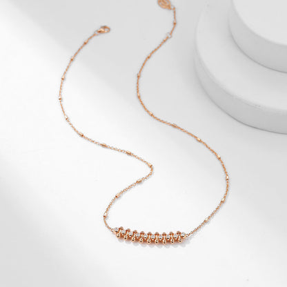 [Cadisa] CLASH  MEDIUM DIAMOND NECKLACE