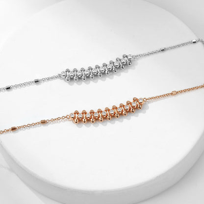 [Cadisa] CLASH  MEDIUM DIAMOND NECKLACE