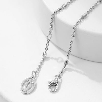 [Cadisa] CLASH  MEDIUM DIAMOND NECKLACE