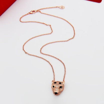 [Cadisa] PANTHERE FULL DIAMOND NECKLACE