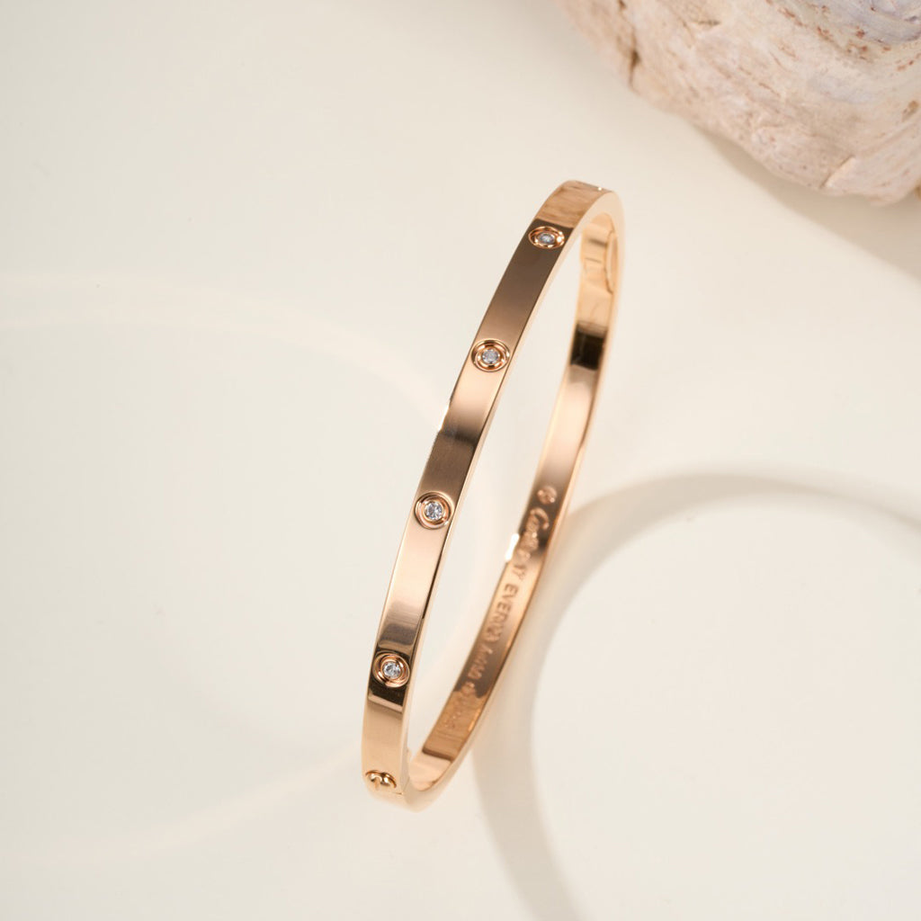 [Cadisa] LOVE BRACELET 3.65MM 10 DIAMONDS
