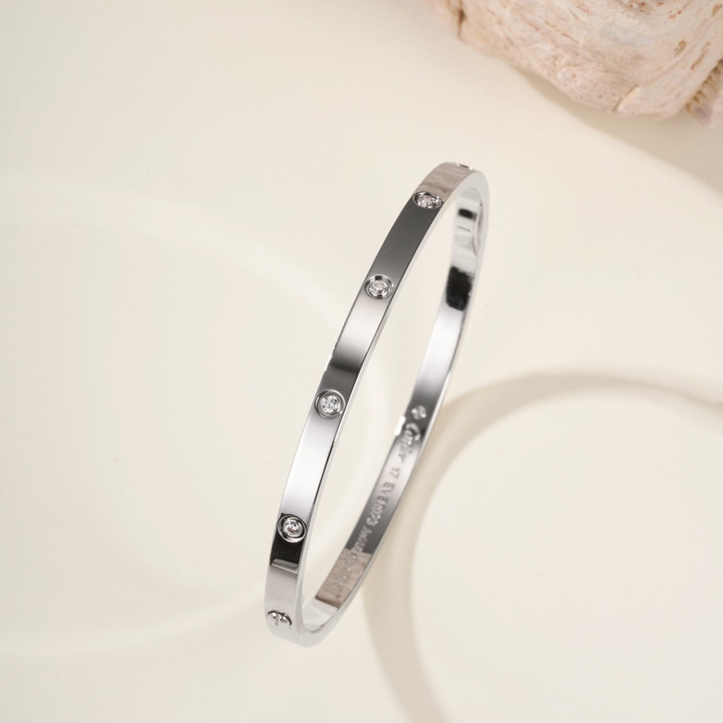 [Cadisa] LOVE BRACELET 3.65MM 10 DIAMONDS