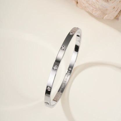 [Cadisa] LOVE BRACELET 3.65MM 10 DIAMONDS