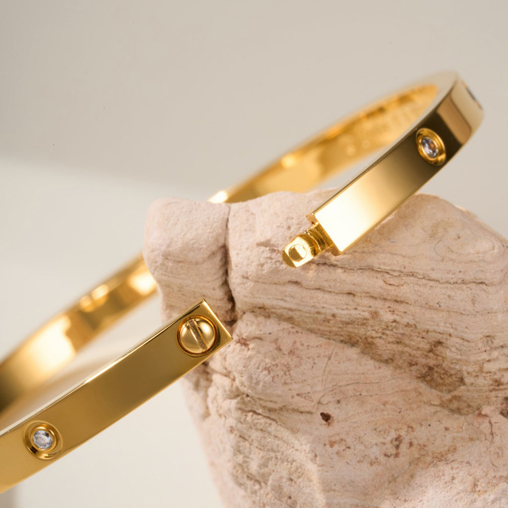 [Cadisa] LOVE BRACELET 3.65MM 10 DIAMONDS