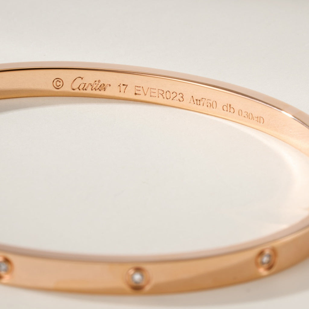 [Cadisa] LOVE BRACELET 3.65MM 10 DIAMONDS