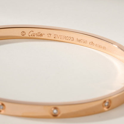[Cadisa] LOVE BRACELET 3.65MM 10 DIAMONDS