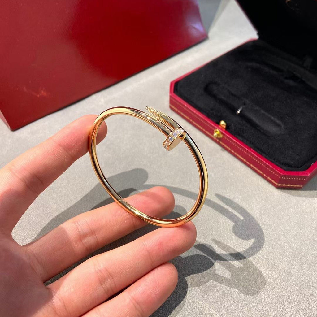 [Cadisa] JUSTE BRACELET 2.5MM DIAMONDS